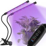 Gardlov 19241 LED Lampička pro pěstování rostlin 20 LED 2 panely 20W