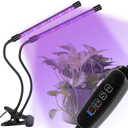 Gardlov 19241 LED Lampička pro pěstování rostlin 20 LED 2 panely 20W