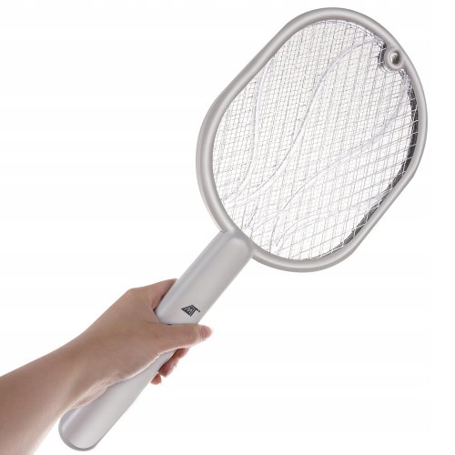 Repest 18271 Plácačka na muchy elektrická s UV svetlom biela