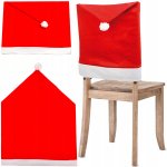 Vianočné poťahy na stoličku - Santa Claus 1 ks