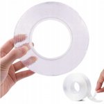 Verk 11304 Obojstranná NANO lepiaca páska transparentná 30 mm x 5 m