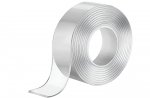 Verk 11304 Obojstranná NANO lepiaca páska transparentná 30 mm x 5 m