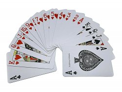 Verk Pokerové karty 100% plast 54ks