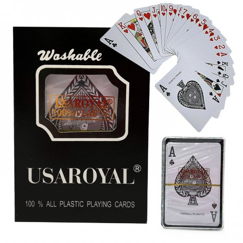 Verk Pokerové karty 100% plast 54ks