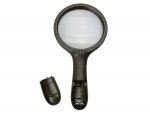 Verk 09056 Lupa s osvětlením 3 x LED 2x 110mm, 5x 28mm