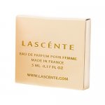 Lascente Estetický kartonový obal na vzorky parfémů 13 x 3,5 x 6,3 cm růžový