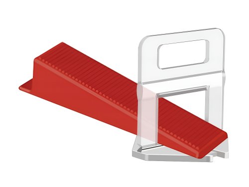 Verk 01683 Nivelační sada - spony 1mm 100 ks, klíny 100 ks