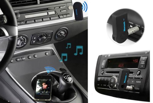 Verk 10062 Adaptér bluetooth 3.0 AUX bezdrátový hudební přijímač