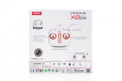 SYMA X8SW - Wifi-HD kamera + barometr + autostart/přistání RC_X8SW