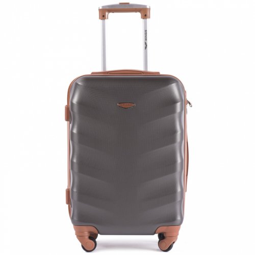 Wings TD402 Cestovný kufor škrupinový 27L Tmavosivý