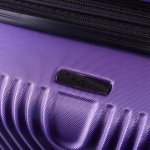 Wings BS304 Cestovní kufr skořepinový 95L fialový