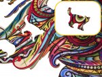 KIK KX5371 Dřevěné puzzle kohout A3 83 prvků