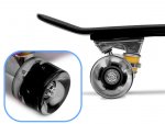 KIK Pennyboard se svítícími LED koly 56 x 15 cm černý
