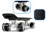 KIK Pennyboard se svítícími LED koly 56 x 15 cm černý