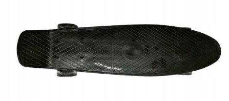KIK Pennyboard se svítícími LED koly 56 x 15 cm černý