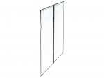 KIK KX6127 Moskytiéra do dveří s magnety 100 x 210cm černá