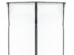 KIK KX6127 Moskytiéra do dveří s magnety 100 x 210cm černá