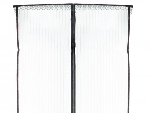 KIK KX6127 Moskytiéra do dveří s magnety 100 x 210cm černá