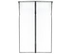 KIK KX6127 Moskytiéra do dveří s magnety 85 x 210cm černá