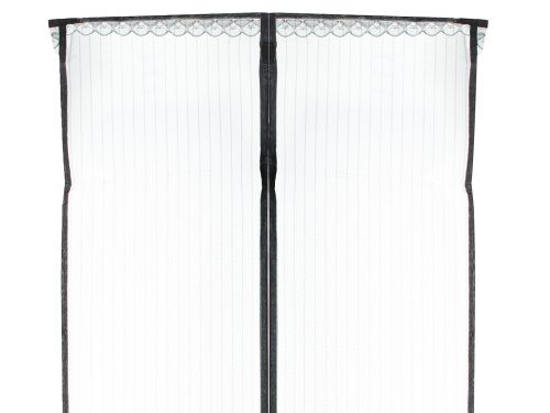 KIK KX6127 Moskytiéra do dveří s magnety 85 x 210cm černá