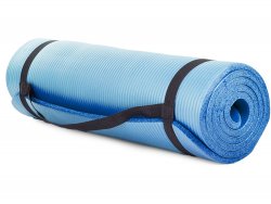 Verk Fitness podložka na cvičenie 180 x 60 cm modrá