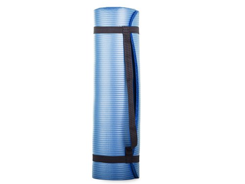 Verk Fitness podložka na cvičenie 180 x 60 cm modrá