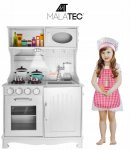 Malatec XL Dětská dřevěná kuchyňka KD4581 bílá