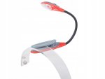 Verk 01682 Praktická LED lampička s klipem červená
