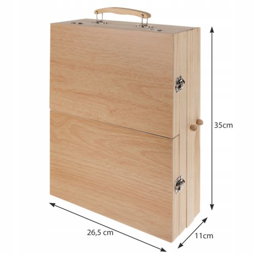 Kruzzel 19179 Malířská sada v kufříku 83 ks