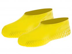 KIK Voděodolný obal na boty vel. 26-34 žlutý