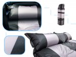 KIK KX5300 Nafukovací matrac do auta 180 x 120 cm čierna