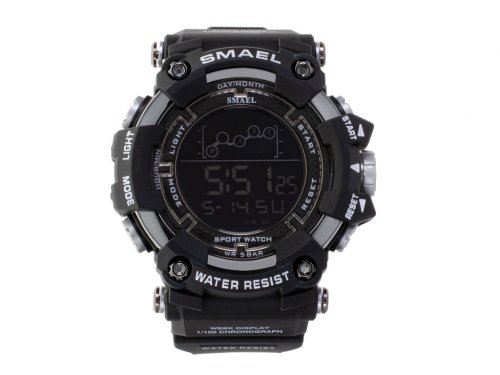 KIK KX5268 Pánské Army hodinky LED SMAEL černé