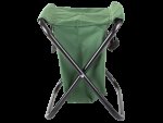 Verk 01668 Kempingová skladacia stolička s taškou zelená