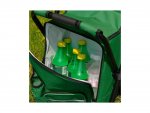 Verk 01673 Kempingová skládací stolička s batohem, termou brašnou 3 v 1 zelená 