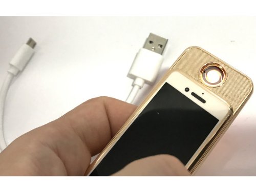 Effly Elektrický USB zapaľovač - v štýle iPhone