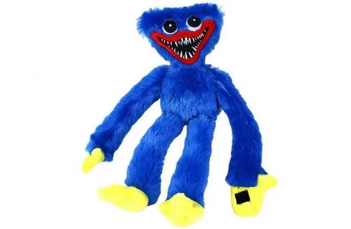 Effly Plyšový Huggy Wuggy 40 cm - modrý
