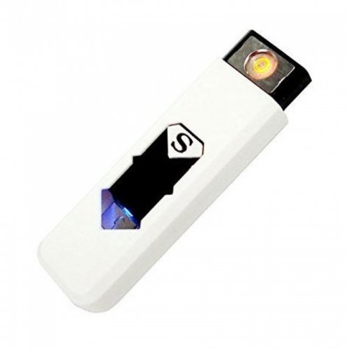 Effly Elektronický USB zapalovač - bílý