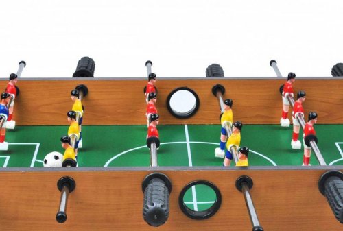 MAX Mini stolný futbal futbalček s nožičkami 70 x 37 x 25 cm svetlý