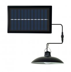 APT ZD53D Zahradní solární svítidlo lustr s dálkovým ovládáním 