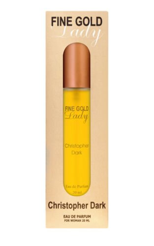 Christopher Dark Fine Gold Lady for woman eau de parfum - Parfémovaná voda 20ml 