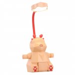 eCa Dětská lampa se zvířátkem oranžová
