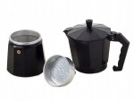 Verk 07042 Moka kanvica 6 - 300 ml - čierna