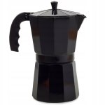 Verk 07044 Moka kanvice 12 - 600 ml - čierna