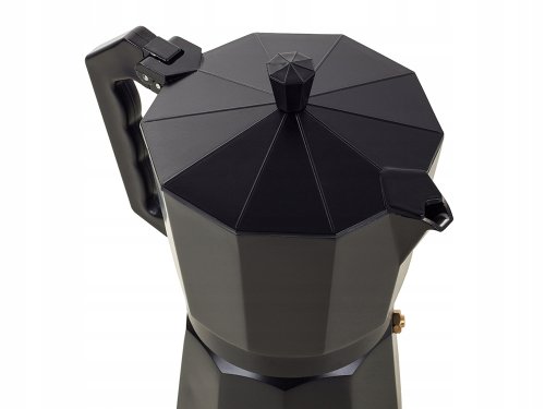 Verk 07044 Moka kanvice 12 - 600 ml - čierna