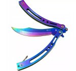 Foxter 1876 Nůž motýlek Butterfly Neon