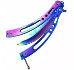 Foxter 1876 Nůž motýlek Butterfly Neon