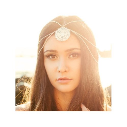 eCa O189 Ozdobný řetízek na hlavu v boho stylu
