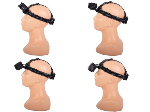 BAILONG Čelovka LED CREE XML-T6 2X XP-E