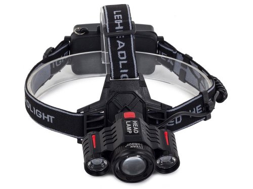 BAILONG Čelovka LED CREE XML-T6 2X XP-E