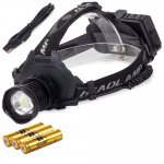 BAILONG 08304 Čelovka LED CREE XHP70, 1000 m